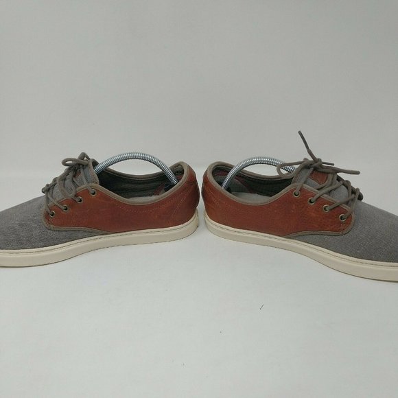 Vans OTW Leather Canvas Flat Bottom Lace Up Sneakers Men's Size 10.5 - Picture 3 of 12